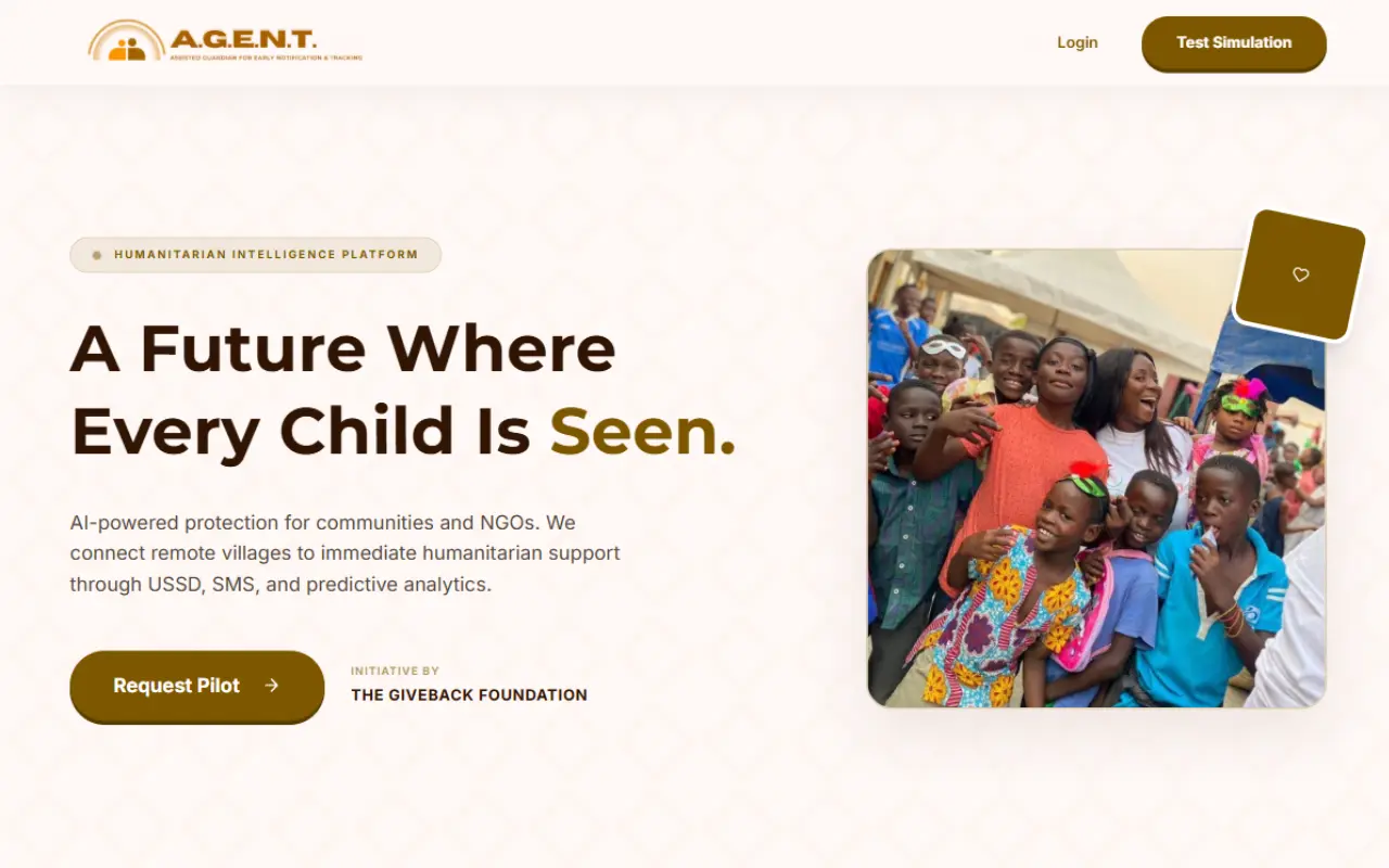 AGENT, AI child-protection coordination