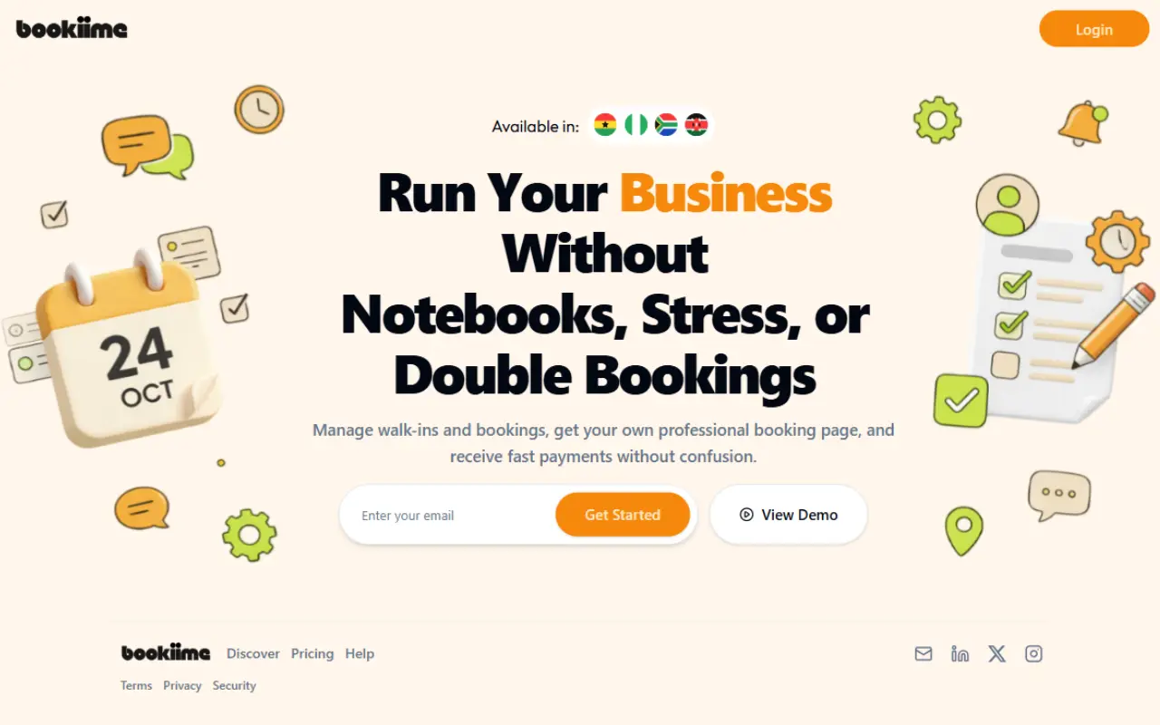 Bookiime, AI-enabled booking & business management